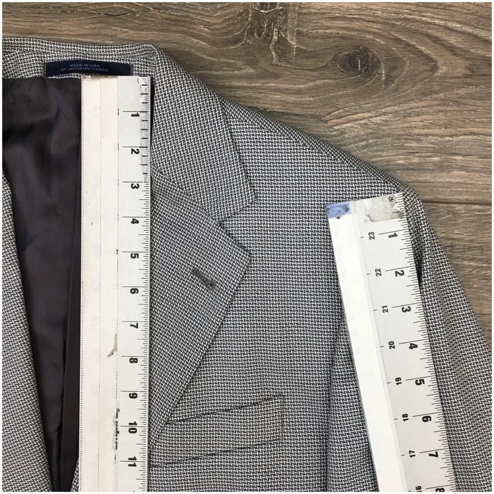 JOSEPH ABBOUD Mens Blazer Sport Coat Casual Jacket Size 40R Essential Wool Suit‎